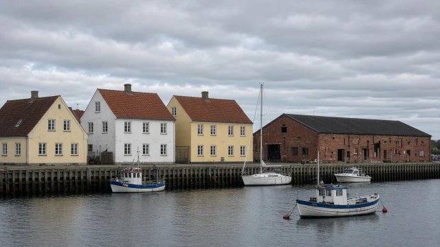 Både ved Holbæk Havn